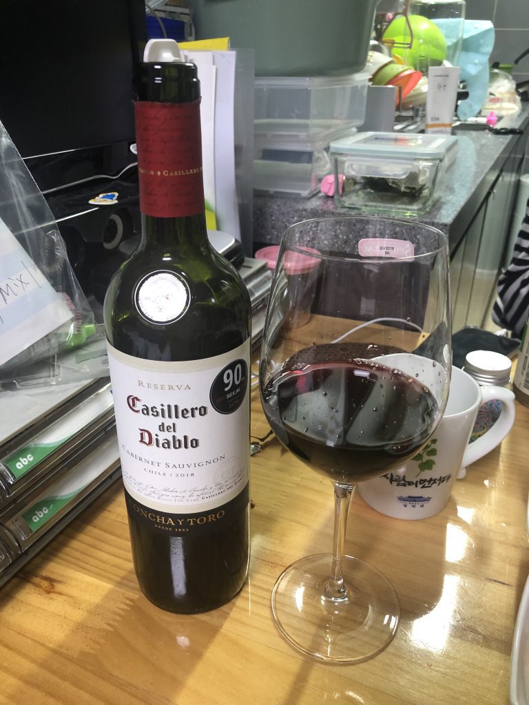 까시예로 델 디아블로 까베르네소비뇽 2018